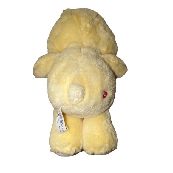 2002 Care Bears 13" Funshine Bear Carlton Cards Sun Yellow Stuffed Plush Toy - Picture 5 of 6